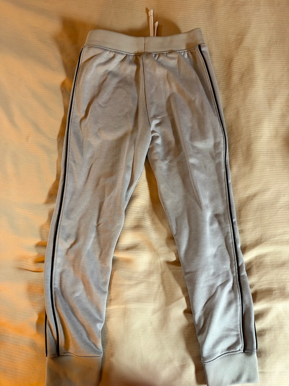 Under Armour Light Gray Men's Joggers with Side Stripe